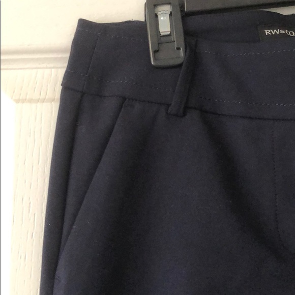 NEW Navy Modern Flare Leg Pant (Signature Fit) - Picture 2 of 6